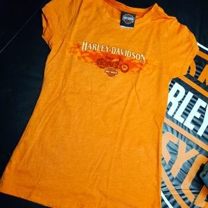 Harley-Davidson Orange t-shirt